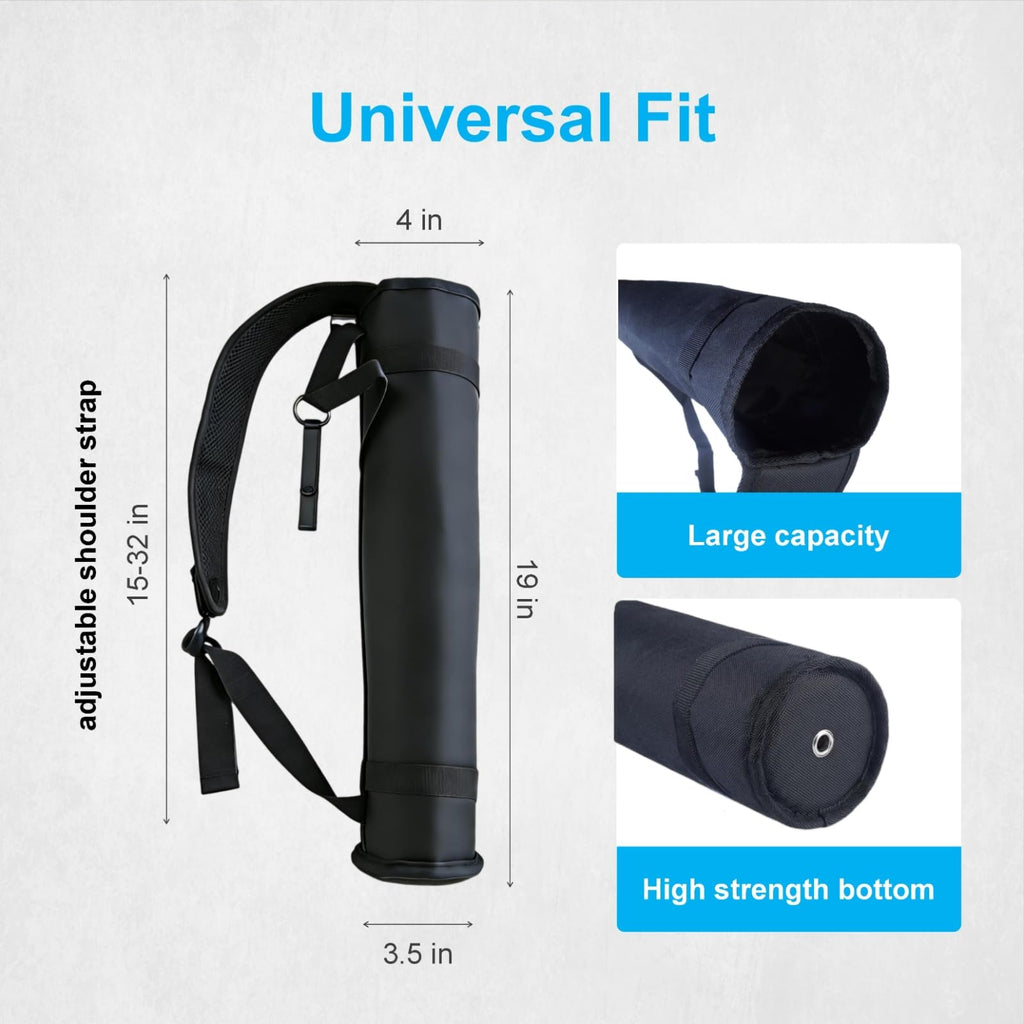 NRJSSCC Arrow Quiver, Archery Arrow Holder & Back Hip Quivers for Arrows, Adjustable Archery Equipment for Recurve & Compound Bow Target Practice and Hunting Accessories, Elegant Black