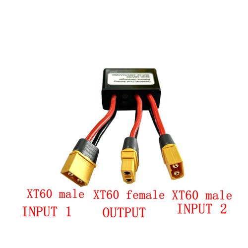n Double Battery Discharge Converter for E-Bike 20A/30A/40A Dual Battery Pack Switch Balancer 24-72VDC (Max Current 30A;)