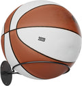 Skiennix Basketball Holder Wall Mount - Stylish Sports Room Decor & Storage Rack for Balls