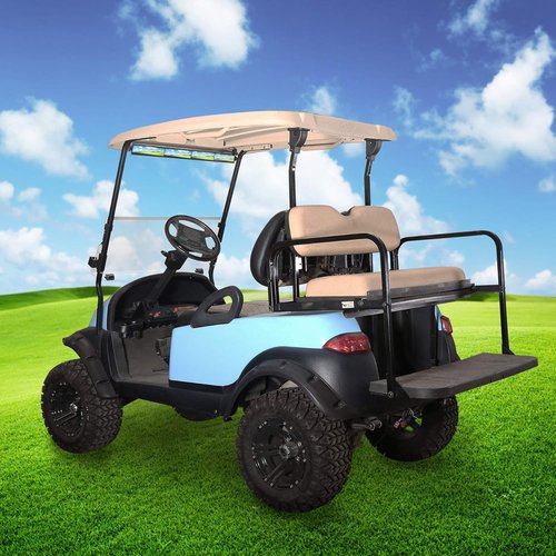 10L0L Universal Golf Cart 4 Panel Mirror for Yamaha, EZGO, Club Car, Wide Angle Interior Rear View Blind Spot Wink Mirror
