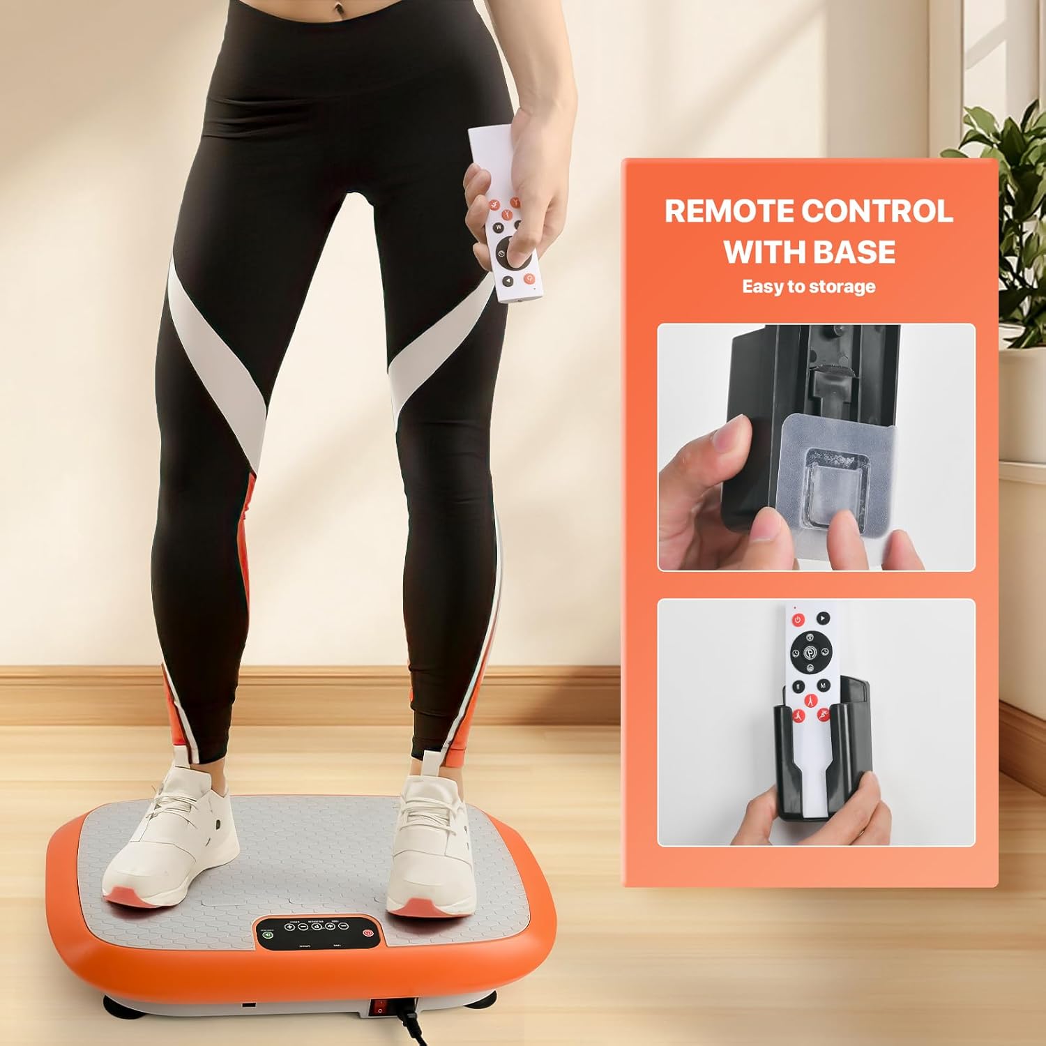 Skiennix Vibration Plate Exercise Machine - Full Body Shaker with 99 Adjustable Speeds for Weight Loss & Fitness