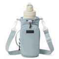 SEPWIK Water Bottle Carrier Bag with Phone Pocket 40oz Water Bottle Holder Pouch with Adjustable Strap for Walking Hiking Camping Gym Scandihome Series