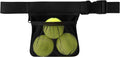 d'yallee tennis bag for 6 packs (ball holder-black)