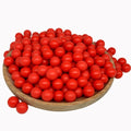 Lambid .43 Cal Nylon Balls Reusable Hard Solid Plastic 43 Caliber Projectile Ammo Compatible for T4E PPQ, G17 Gen 5 Target Practice and Home Defense (100 Counts, Red)