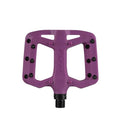 Funn Taipan S Glass Fiber Reinforced Thermoplastic Bike Pedals with 9/16-inch CrMo Axles for MTB/BMX/Urban/Gravel Riding, Suitable for Youth, Kids and Young Riders (Purple)