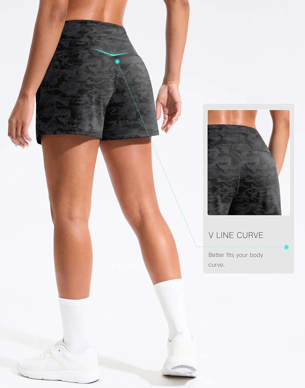 Soothfeel Women's Running Shorts - Quick Dry High Waisted Athletic Shorts with Pockets | 3.5"/5" Options