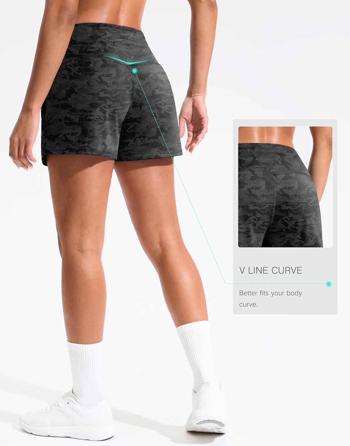 Soothfeel Women's Running Shorts - Quick Dry High Waisted Athletic Shorts with Pockets | 3.5"/5" Options