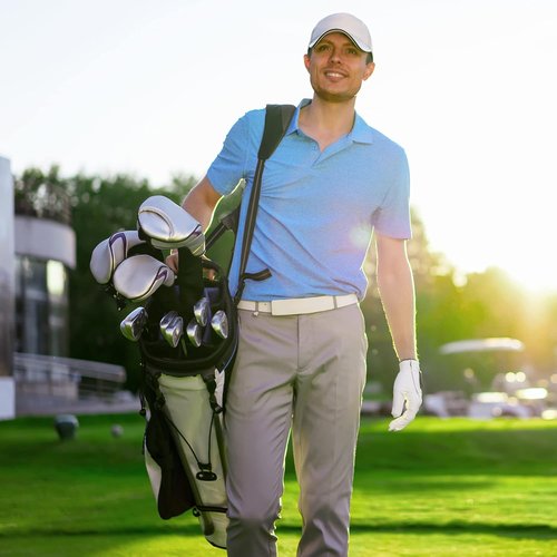 MLYENX Men's Polo Shirts - Quick Dry, Moisture-Wicking Casual Golf Tees | 4/5 Pack Options