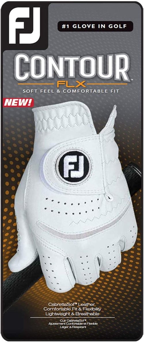 Footjoy Golf Glove - Men's Contour FLX for Enhanced Grip and Comfort | Prior Generation