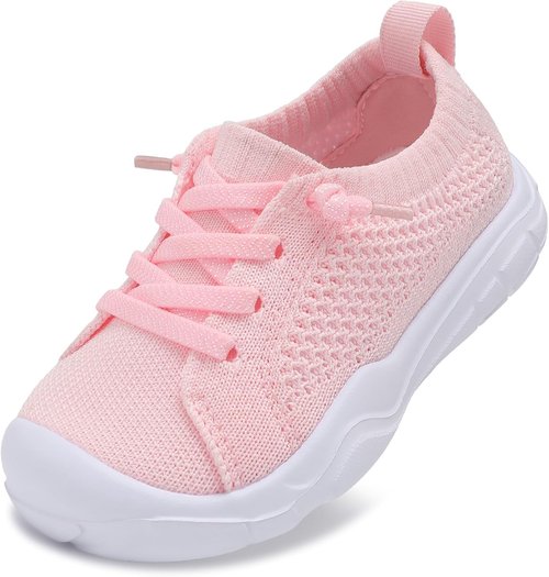 LeIsfIt Toddler Shoes - Breathable Barefoot Sneakers for Boys & Girls | Slip-On Design, Comfortable Fit