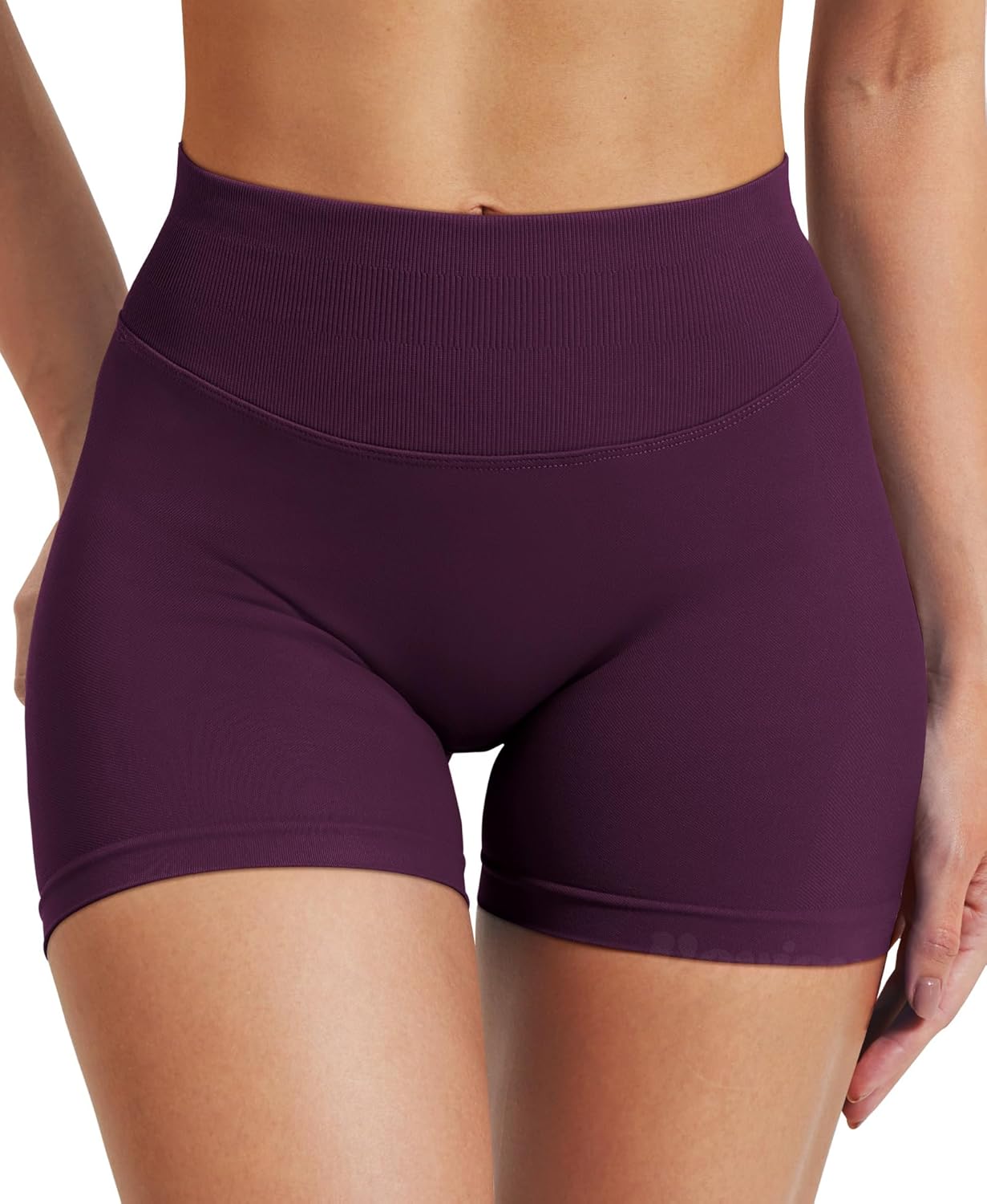 VOYJOY Women's Workout Shorts - Scrunch Butt Lifting Seamless Booty Biker Shorts | 2.5" to 6" Sizes