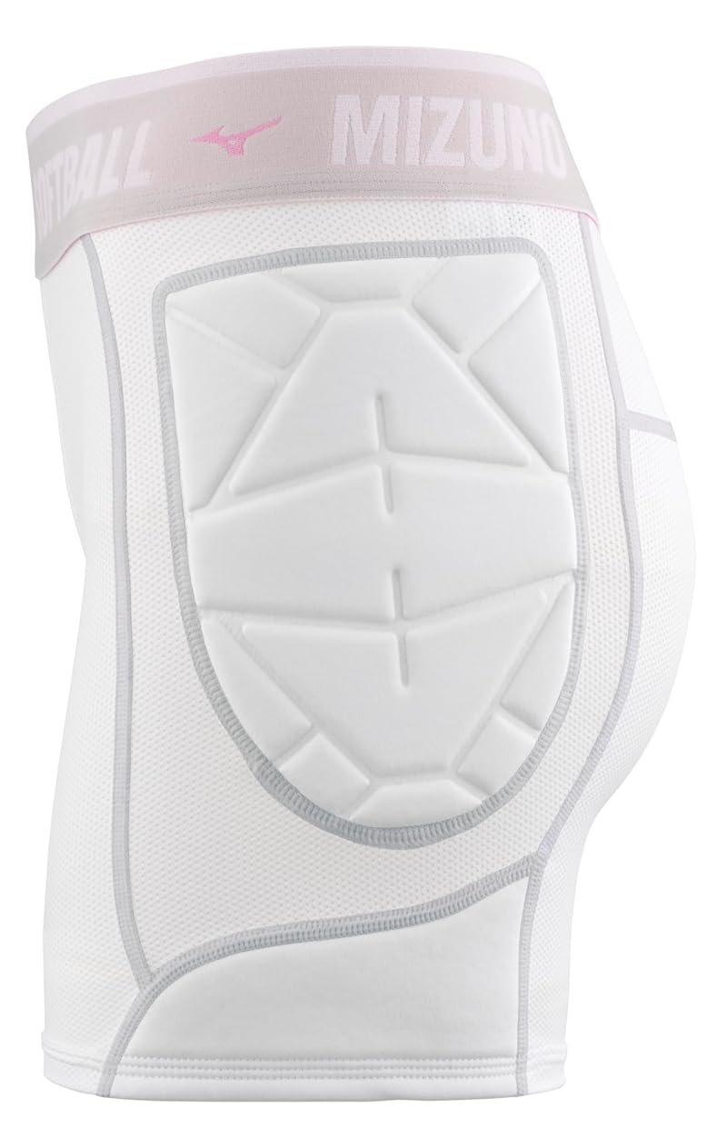 Mizuno RB Shield Padded Baseball Sliding Shorts — Women’s White Small