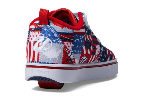 Heelys Pro 20 Prints (Little Kid/Big Kid/Adult) Red/Navy/White 7 Men's, 8 Women's M