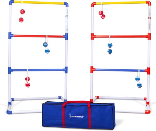 GoSports Portable Ladder Toss Game Set - Weather Resistant & Easy Setup for Family Fun | Perfect for Backyard Parties & Cookouts