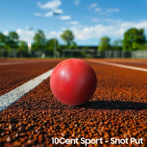 10Cent Sports Iron Shot Put - Durable Heavyweight Design | Available in 2.7kg to 7.2kg (6lb to 16lb)
