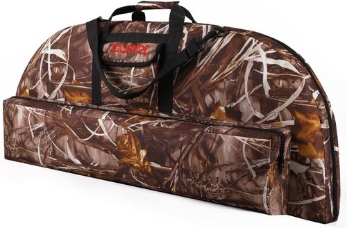 LWANO Compound Bow Case - Soft, Lightweight Bow Bag with Arrow Pocket & Backpack Straps