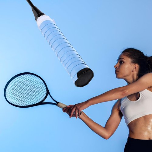 Xthrotsenk 10 PCS Overgrip Tennis Racket Pickleball Grip Tape Pickleball Overgrip Tape Tennis Anti-Slip Comfortable Handle for Rackets Badminton Multicolor