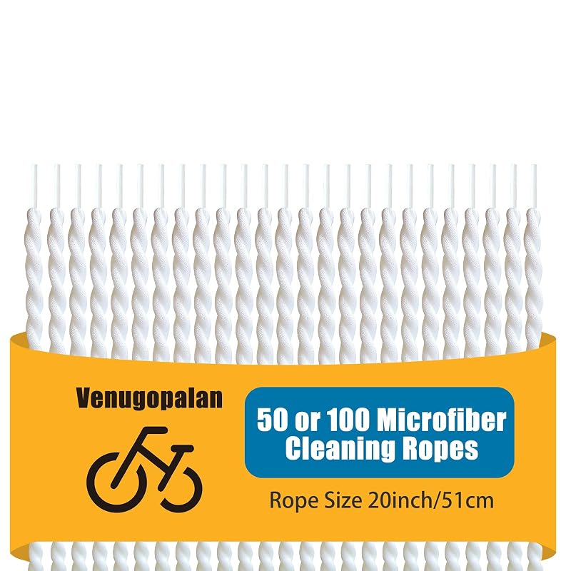 Variation of THIS listing 100: 3D Printer & Bicycle Narrow Gap Microfiber Cleaning Rope