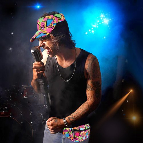 2 Pcs 80s 90s Fanny Pack Sun Visor Hat Waist Bag 80s 90s Outfit Retro Summer Sports Party Fashion Accessories for Men Women (Pink)
