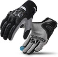 Masontex M30 Motorcycle Gloves for Men - Breathable Carbon Fiber, Touchscreen, Anti-Slip Palm