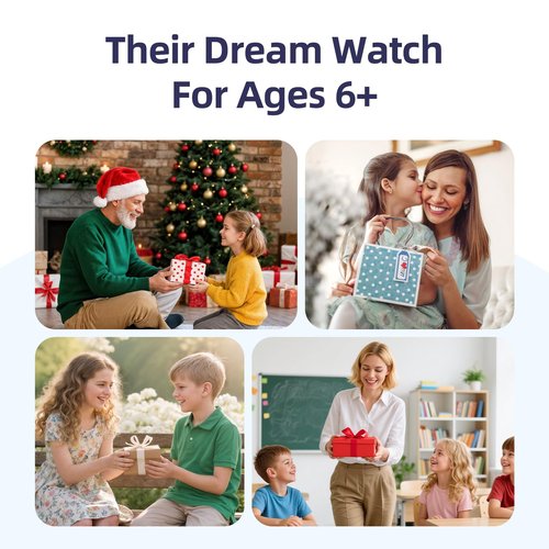 AGTPEK Kids Fitness Tracker Watch with Parent-Child Task & Reward System, Ultra-Lightweight Activity Tracker with Calorie Step Counter, Heart Rate & Sleep Monitor for Boys Girls 6-12 (Black)