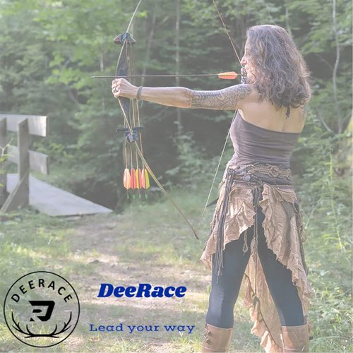 DEERACE Takedown Recurve Bow Set - Classic Wooden Bow for Adults & Youth | 48" to 70" Sizes