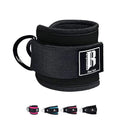 Gym Ankle Strap for Cable Machine - Ankle Straps for Cable Machines - Ankle Cable Attachments for Gym - Cable Kickback Ankle Strap - Ankle Bands for Working Out - Ankle Attachments for Cable Machine