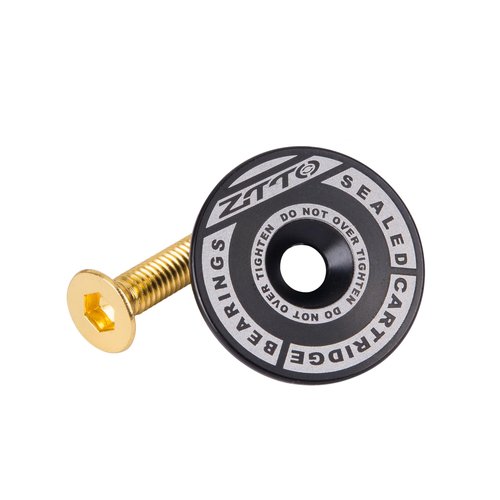 ZTTO 31.8mm MTB Bike Stem 35mm with Gasket, Durable Ultralight 0 Degree Bicycle Stem with Bike Headset Cover, Road Bike Stem DH AM Enduro 28.6mm