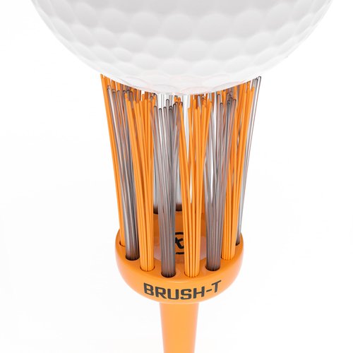BRUSH T Premium Plastic Golf Tees, Unbreakable Innovative Design, Consistent Height, Perfect Golf Gift for Men and Women. Multiple sizes 2", 2.2", 2.4", 3 1/8" - 4 Pack (3 Wood, Driver, Oversize, XLT)