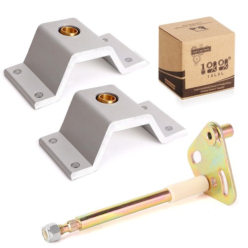 10L0L Golf Cart Accelerator Pivot Rod Kit, Accelerator Pivot Rod and Rod Bracket and Bushing kit Fits Club Car DS Gas & Electric Golf Carts Years 1996-Up 1020260-01 1011694