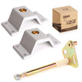 10L0L Golf Cart Accelerator Pivot Rod Kit, Accelerator Pivot Rod and Rod Bracket and Bushing kit Fits Club Car DS Gas & Electric Golf Carts Years 1996-Up 1020260-01 1011694