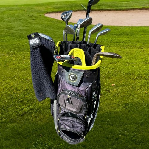 Universal Magnetic Golf Towel Clip, Black