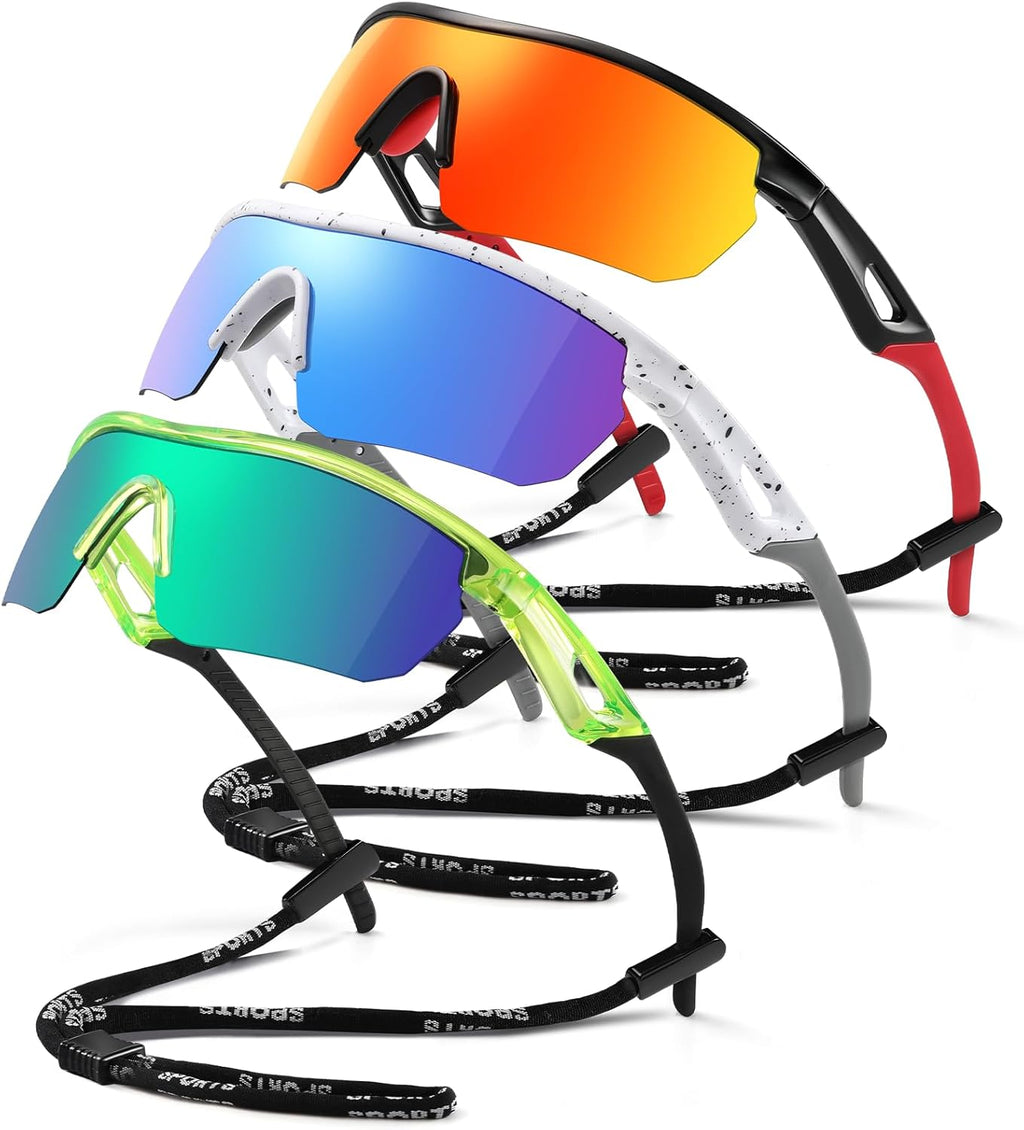 Skiennix Kids Sunglasses - Polarized UV Protection Goggles for Boys & Girls Ages 3-12