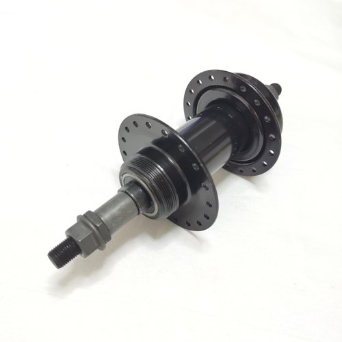Bicycle Rear Hub Assembly 36 Holes, Disc Brake, Rear Width 135mm, Bicycle Wheel Part Rear Bike Hub (Black)