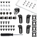Universal Hockey Helmet Repair Kit - Complete Replacement Parts for Ice Hockey Helmets | Includes J Clips, R Clips, Posts & Bolts