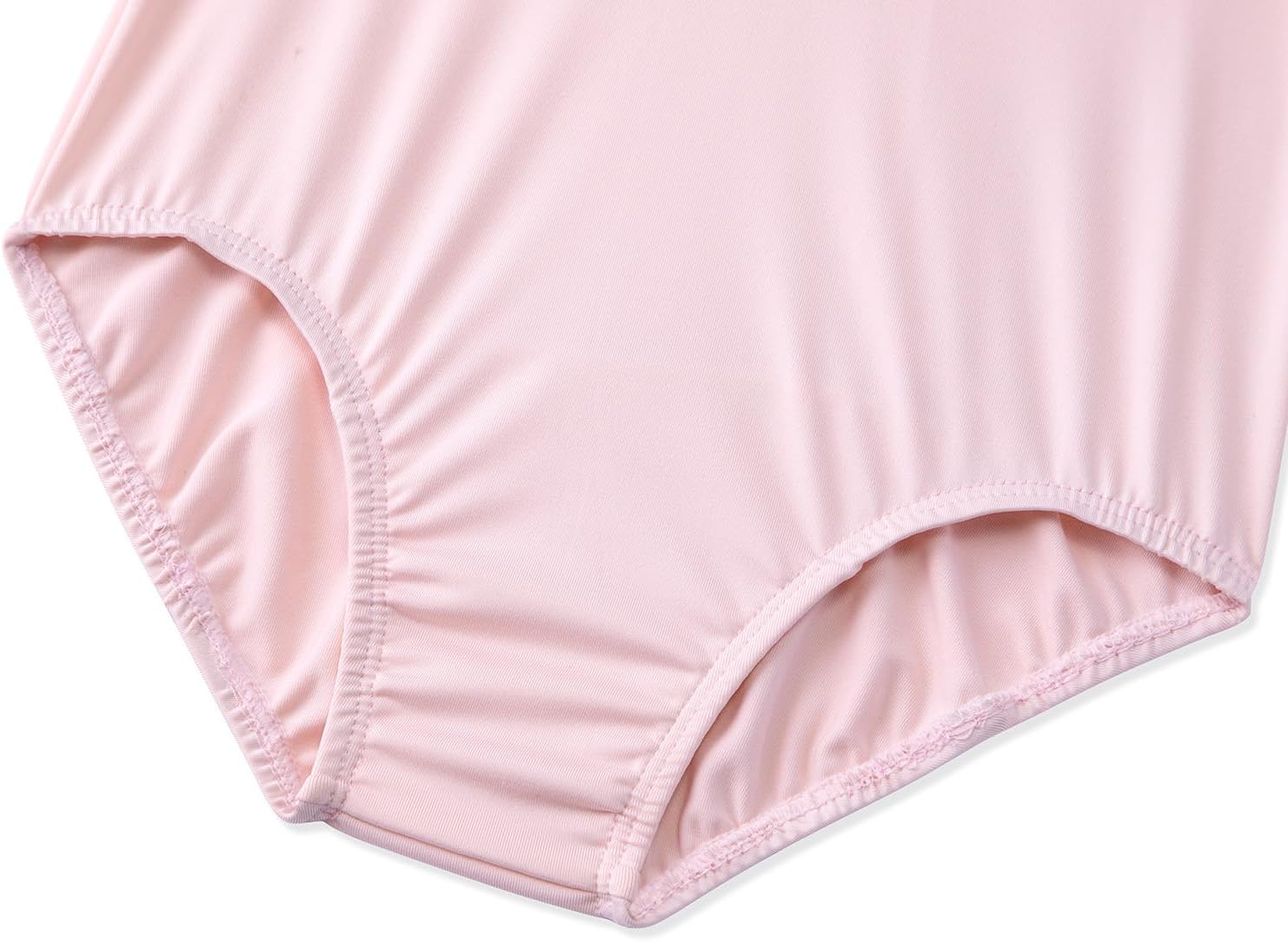 Skiennix Gymnastics Leotards for Girls - Short Sleeve Bodysuit in Black, Pink & White | Perfect for Dance & Tumbling