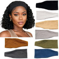 Carede 8-Pack Wide Non-Slip Hairbands for Women – Stretchy 3.8" Head Bands, Yoga, Workout, Washing Face
