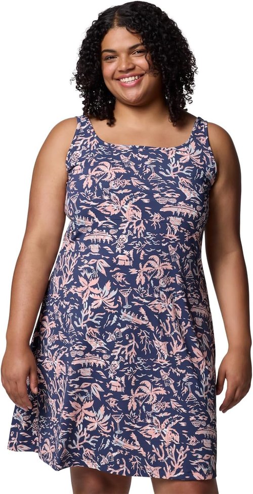 Columbia Women's PFG Freezer III Dress - Lightweight Sun Protection | Stylish & Comfortable Fit