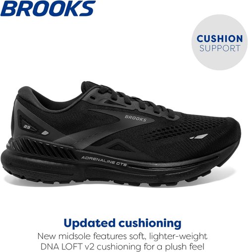 Brooks Men's Adrenaline GTS 23 Sneakers - Supportive Running Shoes for Comfort & Performance
