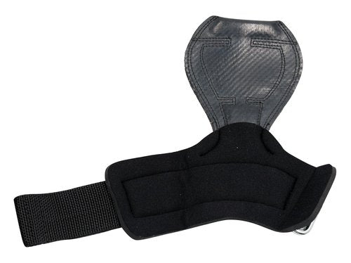 2018 Cobra Grips Flex Model Weight Lifting Gloves Heavy Duty Straps Alternative Power Lifting Hooks Best for Deadlifts with Padded Wrist Wrap Support Bodybuilding (Small, Black Rubber)