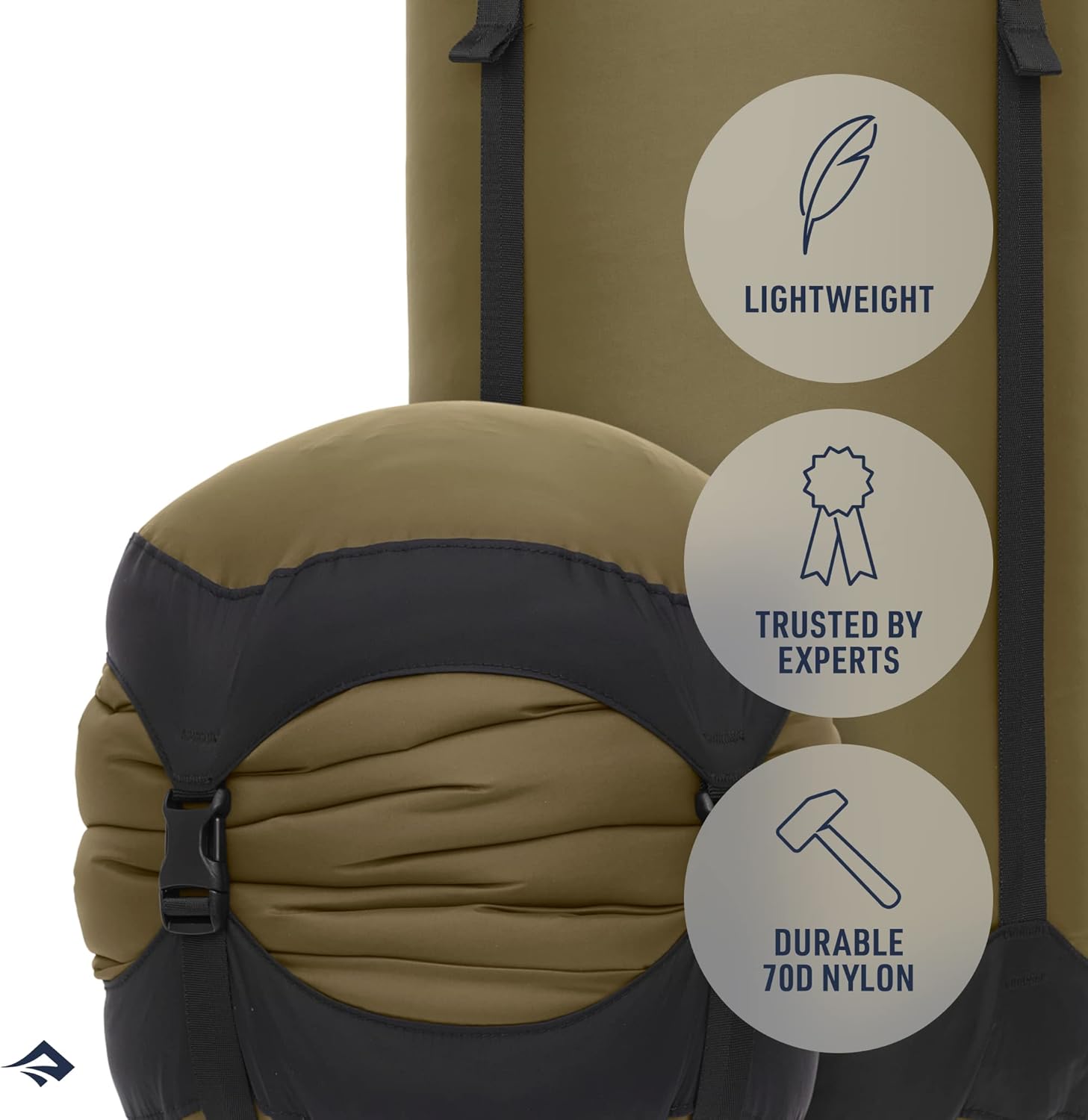 Sea to Summit Lightweight Compression Sack - Space-Saving Travel Storage for Outdoor Adventures