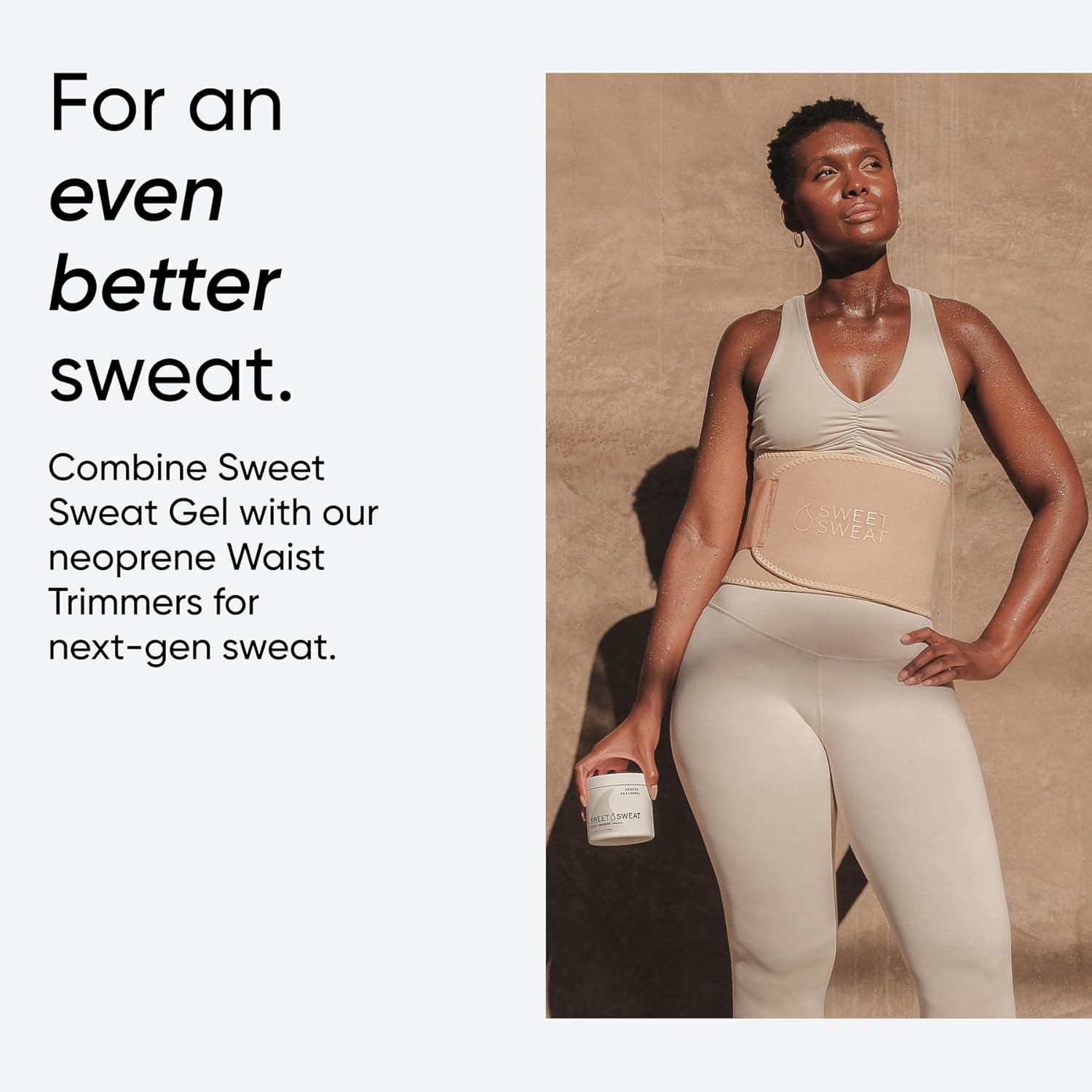 Sports Research® Sweet Sweat - Premium Workout Enhancer for Fat Burning | 8 Oz