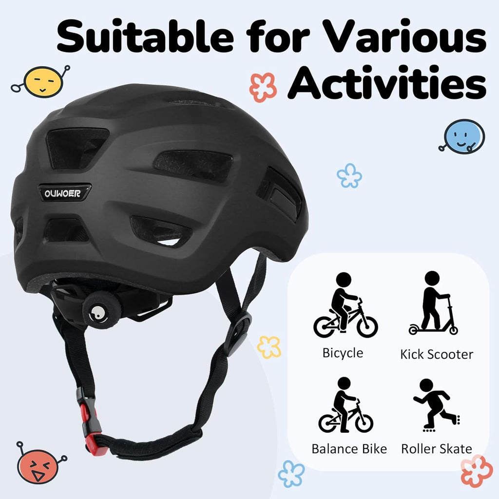 Skiennix Kids Bike Helmet - Adjustable Multi-Sport Design for Infants to Schoolchildren | 2 Sizes