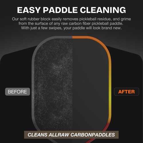 DGYGQ Pickleball Paddles - Professional Carbon Fiber Paddle with Honeycomb Core Pickleball Rackets - Lightweight Precision & Enhanced Shock Absorption for High Spin (Yellow-Orange Ombre)
