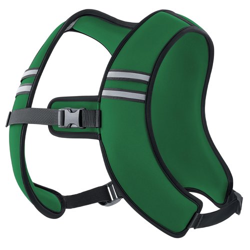 ZELUS Weighted Vest, Washable Z-Fit Soft Iron Weighted Vest for Women and Men, 5/10/15 lb Weight Vest with Reflective Strips & Adjustable Straps, Ultra Thin Weight Vest for Gym Strength Training, (5lb) Green