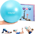 Cikyner 9-Inch Soft Pilates Ball - Mini Exercise Ball for Yoga, Physical Therapy & Home Workouts