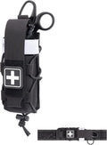 Tactical Tourniquet Holder - Adjustable Molle Pouch for Belt & Vest | Scissor Holster & Utility Tool Storage