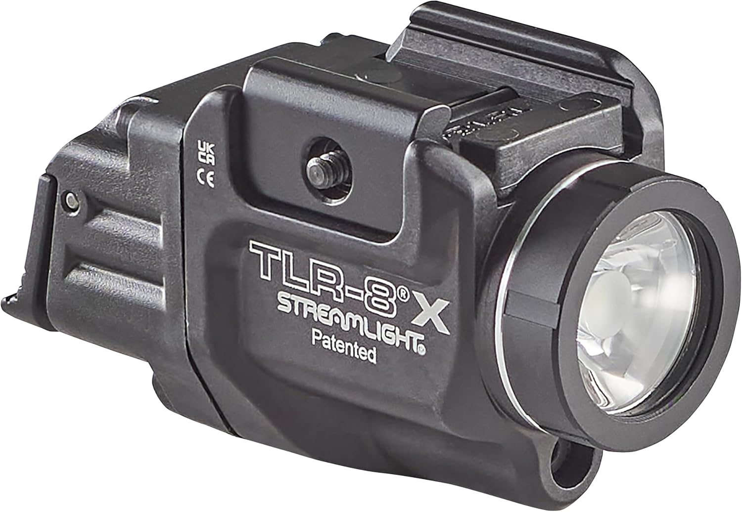 Streamlight TLR-8 X Tactical Weapon Light - 500-Lumen with Integrated Red Laser & Mounting Kit | Black