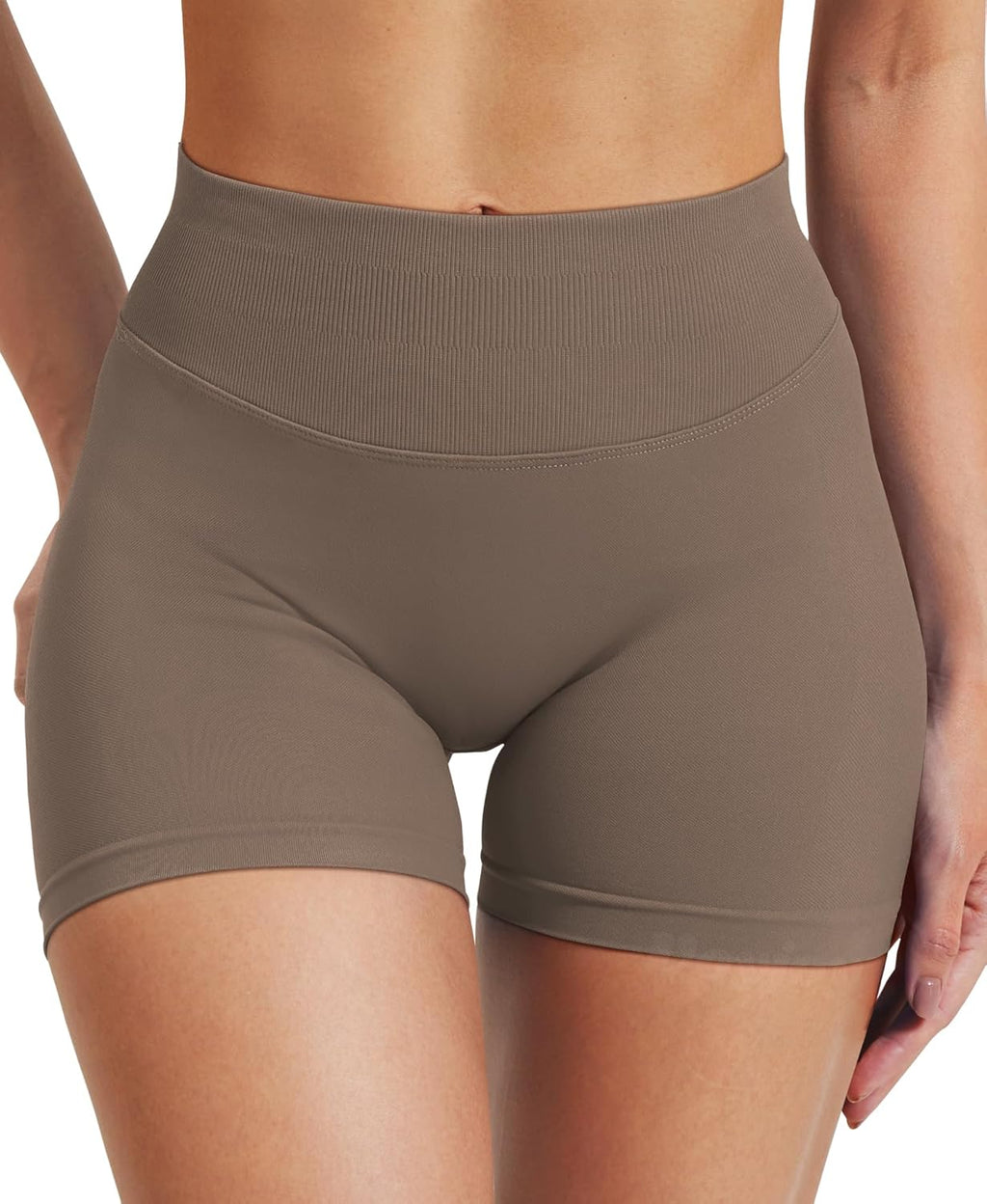 VOYJOY Women's Workout Shorts - Scrunch Butt Lifting Seamless Biker Shorts | Multiple Sizes Available