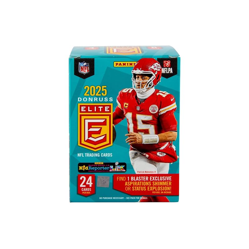 2025 Panini Donruss Elite Football Blaster Box - 24 Cards, Blaster Exclusives